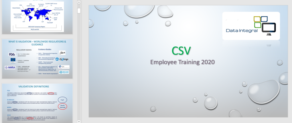 CSV Training 2020